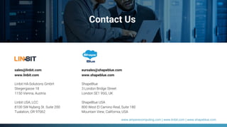 Updates to Apache CloudStack and LINBIT SDS | PPT