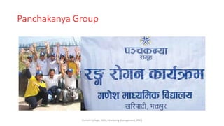 Panchakanya Group
Virinchi College, MBA, Marketing Management, 2023
 