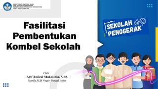 Fasilitasi
Pembentukan
Kombel Sekolah
Oleh :
Arif Amirul Mukminin, S.Pd.
Kepala SLB Negeri Sungai Bahar
 