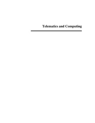 Telematics and Computing
 
