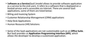 Software-as-a-Service | PPT