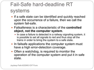 Fail Safe Programming an introduction to embedded system and its classification, challenges | PPT