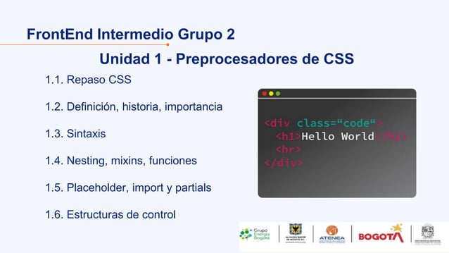 Repaso de CSS Desarrollo FrontEnd Intermedio | PPT