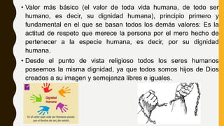 1. La Dignidad Humana..pptx