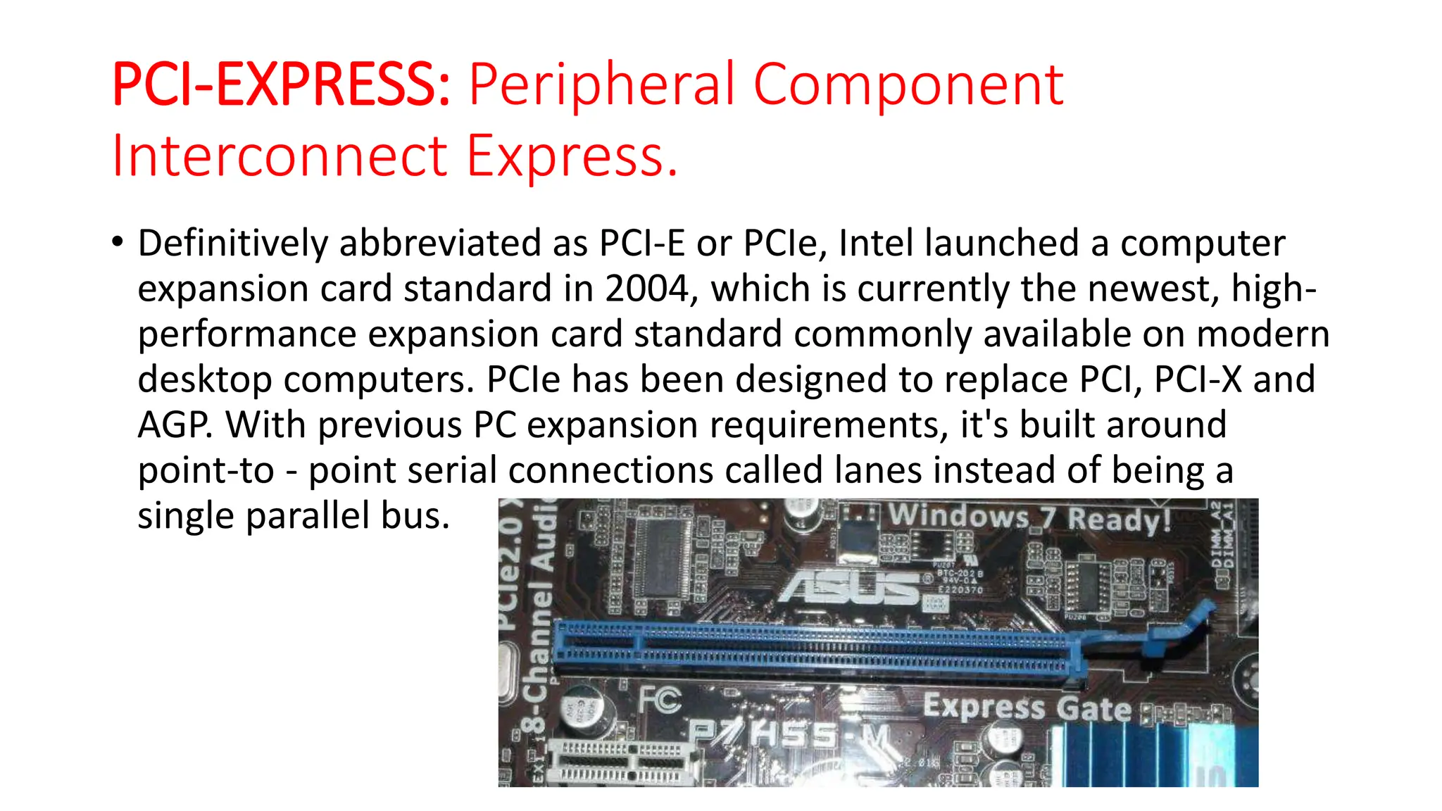 Pci Definition Computer 1.5. Parts of Motherboard.pptx