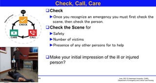 Introduction to basic First Aid | PPTX