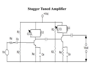 Stagger Tuned Amplifier
 