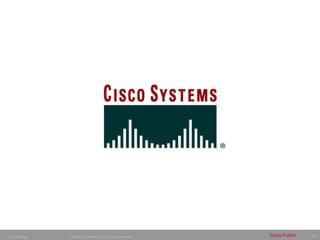 29
© 2005 Cisco Systems, Inc. All rights reserved. Cisco Public
IP Telephony
 