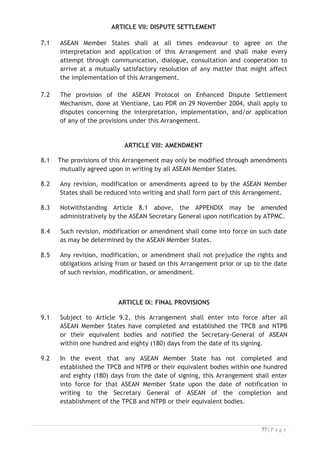 For Brunei Darussalam:
PEHIN DATO YAHYA
Minister of Industry and Primary Resources





For the Kingdom of Cambodia:
DR. THONG KHON
Minister of Tourism





For the Republic of Indonesia:
JERO WACIK
Minister of Culture and Tourism






For Lao People’s Democratic Republic:
SOMPHONG MONGKHONVILAY
Minister, Chairman of Lao National Tourism Administration





For Malaysia:
DATO’ SRI AZALINA DATO’ OTHMAN SAID
Minister of Tourism

 