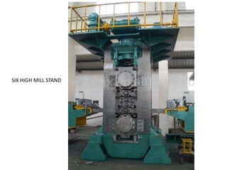 SIX HIGH MILL STAND
 
