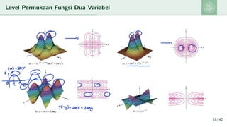 1. Fungsi 2 peubah kalkulus lanjutanssss | PDF