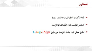 ويبينار بناء المكتبات والفصول الافتراضية لدعم العملية التعليمية عن بعد 1.pdf