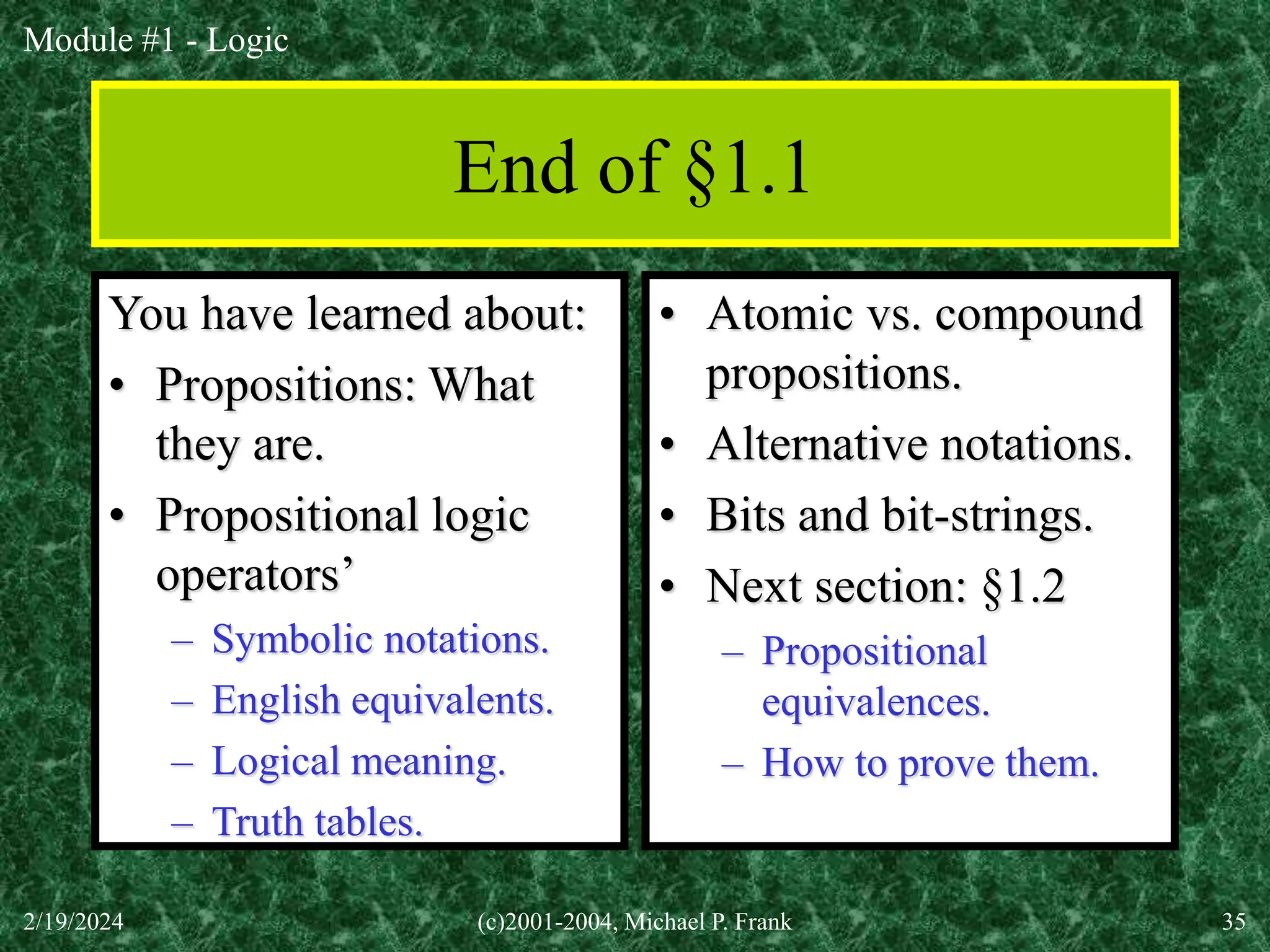 Logic - mathematics in the modern world. | PPT | Chemistry | Science