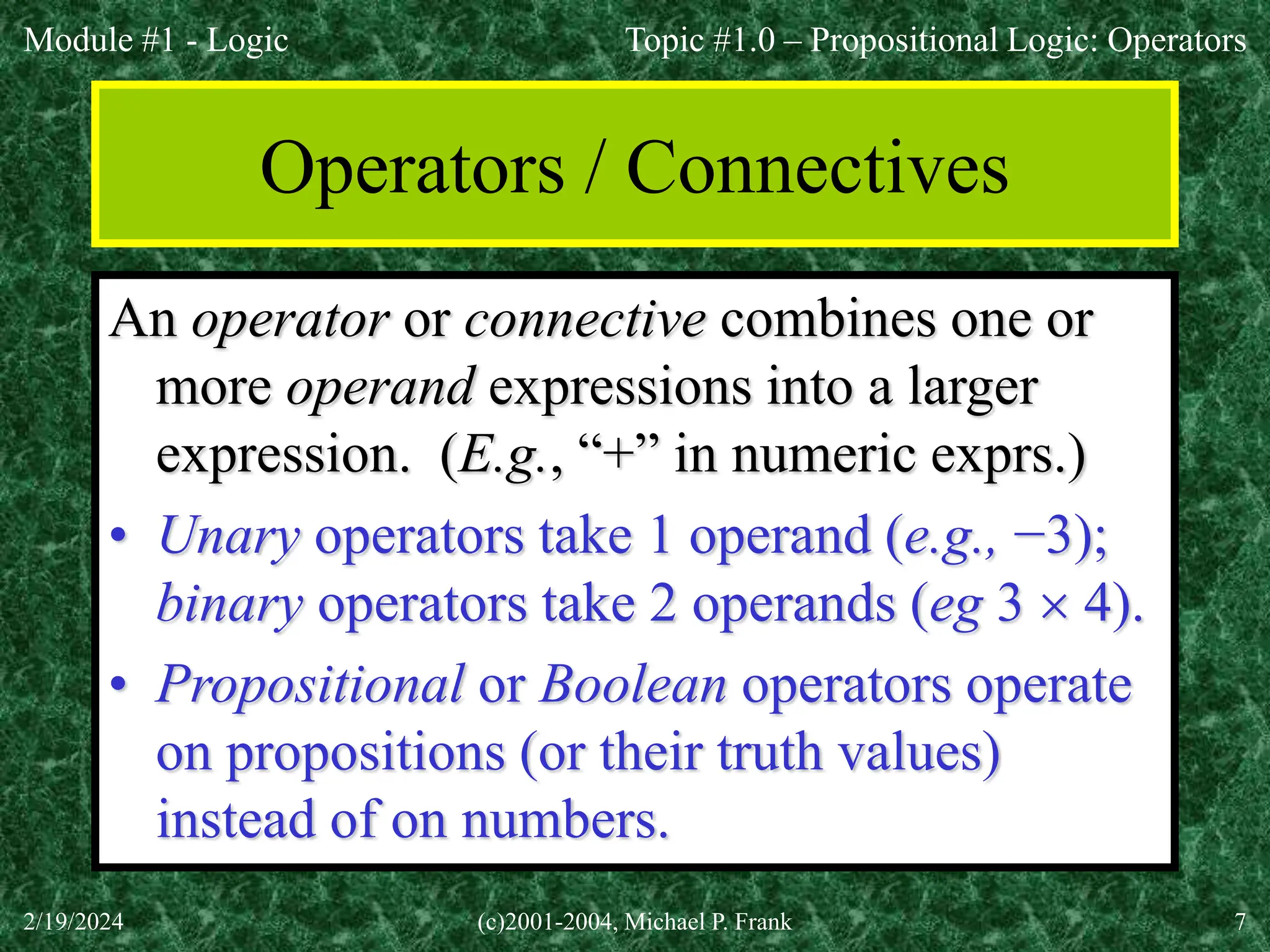 Logic - mathematics in the modern world. | PPT | Chemistry | Science