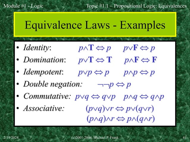 Logic - mathematics in the modern world. | PPT | Chemistry | Science