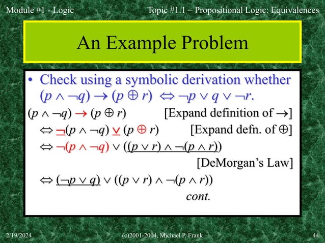 Logic - mathematics in the modern world. | PPT | Chemistry | Science