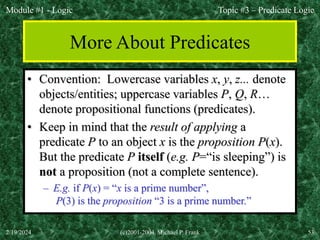 Logic - mathematics in the modern world. | PPT