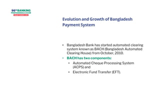 Monetary System Payment System in Bangladesh | PDF