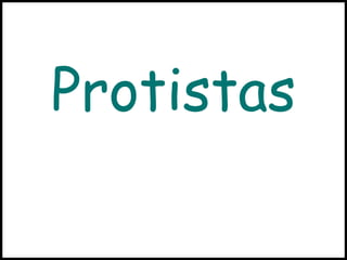 Protistas
 