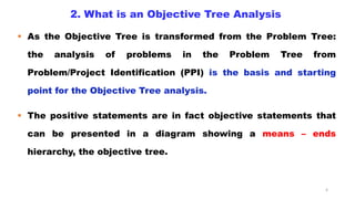 1.Objective Tree Analysis (1).pptx fundamental of project management ...