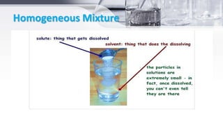 Homogeneous Mixture
 