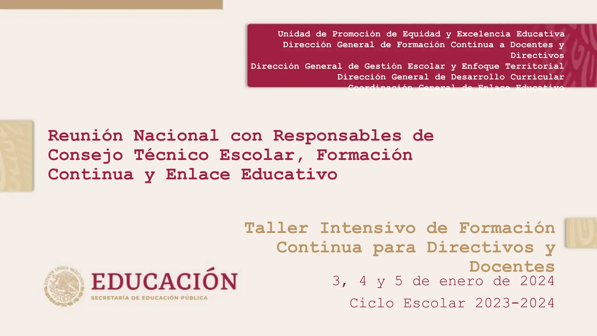 1. Presentación Orientaciones Taller Intensivo enero FINAL.pptx