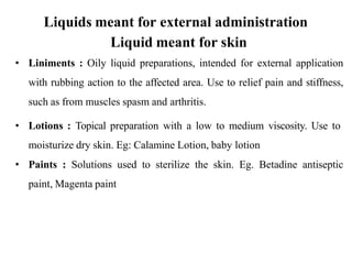 Monophasic Liquid Dosage Forms, syrup, solution, elixir | PPTX