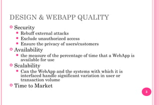 1.Design Modelling for Web Apps.pdf software engineering | PDF