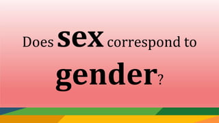 Do Gender 1. Gender and society introduction mod 1 | PPTX