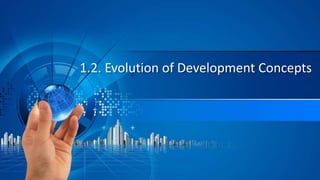 1.2. Evolution of Development Concepts
 