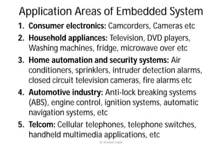Embedded System Introduction and Basics | PPT