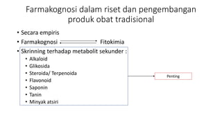 HASIL PENELITIAN DOSEN FARMAKOGNOSI E28093 FITOKIMIA PDF visual data 8