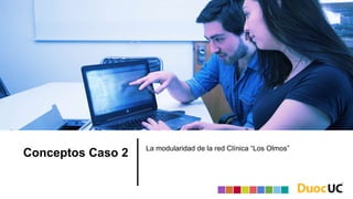 Conceptos Caso 2 La modularidad de la red Clínica “Los Olmos”
 