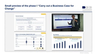 Small preview of the phase I “Carry out a Business Case for
Change”
Domont Consulting 9
 