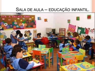 SALA DE AULA – EDUCAÇÃO INFANTIL.
 