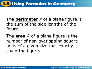 Formulas Geometry PPT Formulas Geometry PPTSoftware VN | PPT