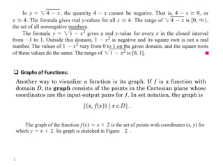 Functions and Their Graphs Calculus II.. | PPT