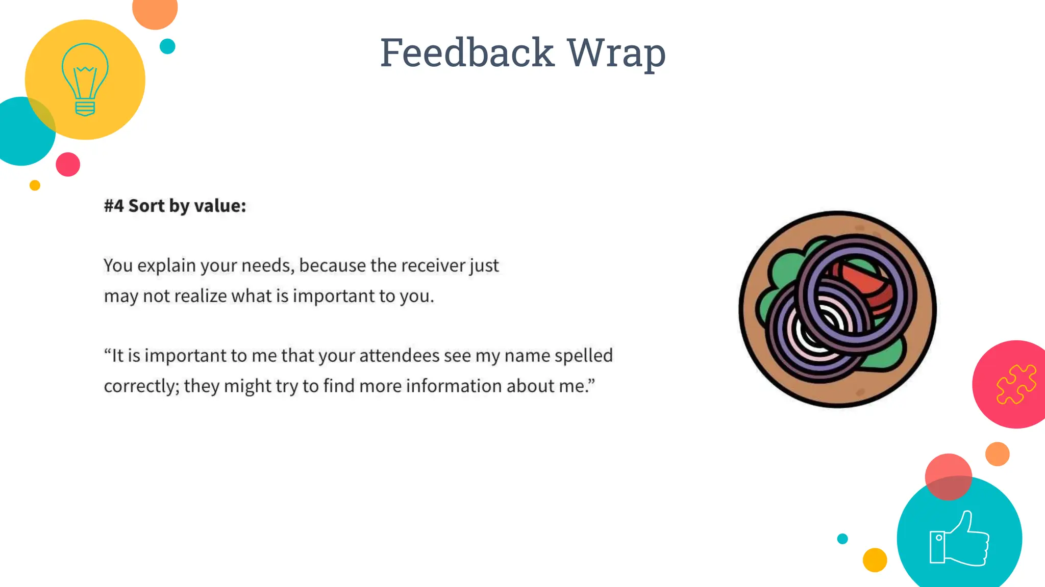 Feedback Wrap
 