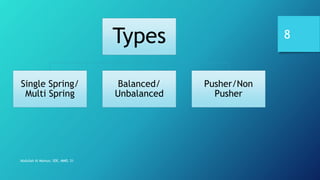 Description of mechanical seal, types of mechanicla seal | PPTX