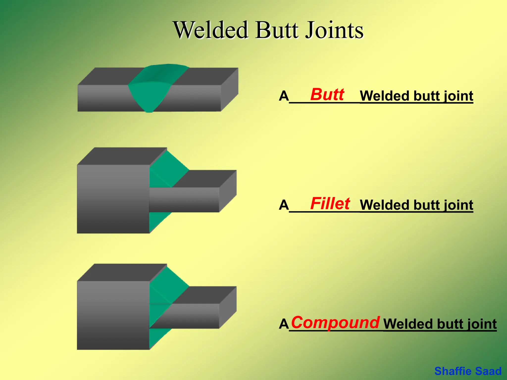 Welding Terminology, testing and commissioning | PPT