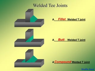 Welding Terminology, testing and commissioning | PPT