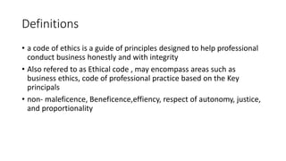 1. PROFESSIONAL ETHICS.pptx pharmacy student | PPTX