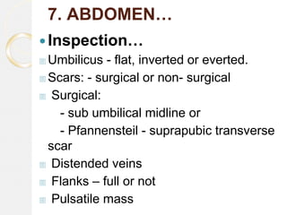 Umbilical Inverted 1. HISTORY & PHYSICAL EXAM IN OBGYN(0).ppt