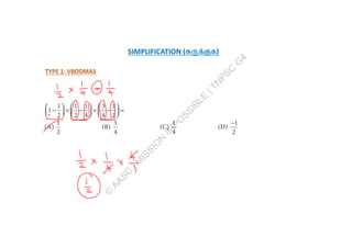 1. Simplification Part 1_.pdf-tnpsc gr2and44 | PDF