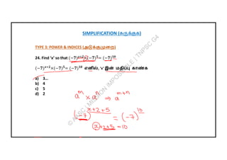 1. Simplification Part 1_.pdf-tnpsc gr2and44 | PDF