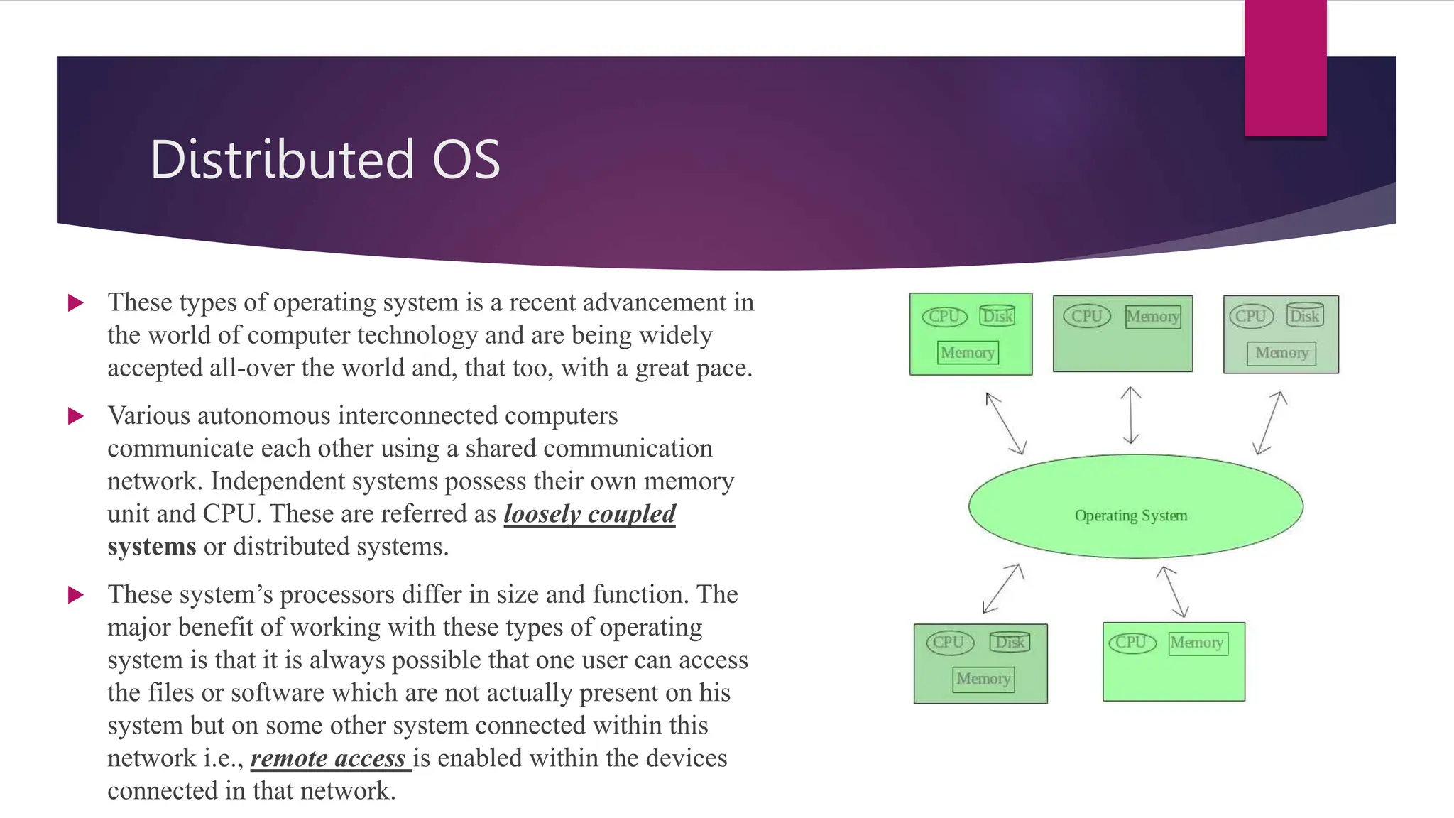 1. Introduction to Operating System, Types.pptx | Operating Systems ...
