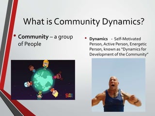 Community Dynamics Lecture Notes sdjkbndkf | PPTX