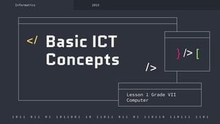 1. Basic ICT Concept for grade 7 Junior high school.pptx