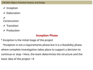 1.3 Unified Process in Object Oriented Analysis and Design.pptx