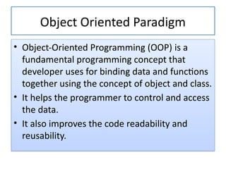 1.2 Procedural Vs Object Oriented Programming.pptx